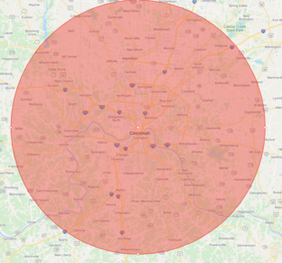 OH-KY-IN ARS ARRL Contest Territory. Centered around the 146.670 repeater site.